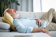 Older people sleeping